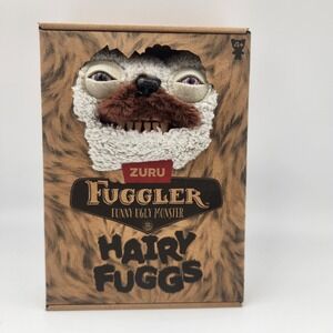 Zuru Fuggler Hairy Fuggs Funny Ugly Monster Plush OLD TOOTH Hairy Fugg New Box